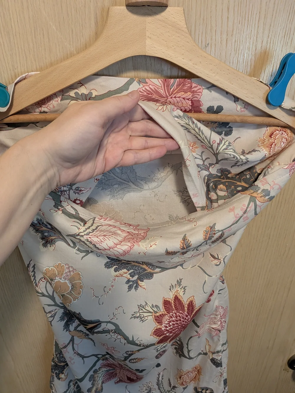 IKEA NÄSSELKLOCKA Floral Pillowcases, Set of 2